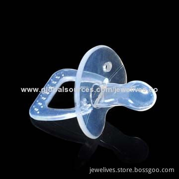 BPA-free Translucent Orthodontic Infant Pacifier